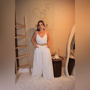 White Jumpsuit